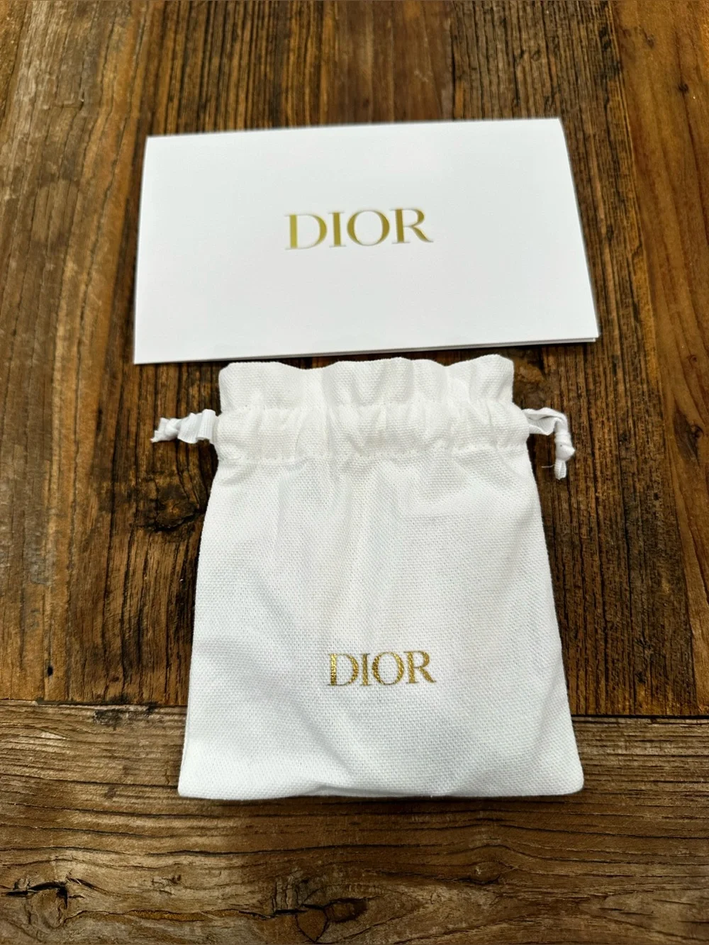 Dior Travel Skincare & Makeup Sample Set - White/Gold Accents